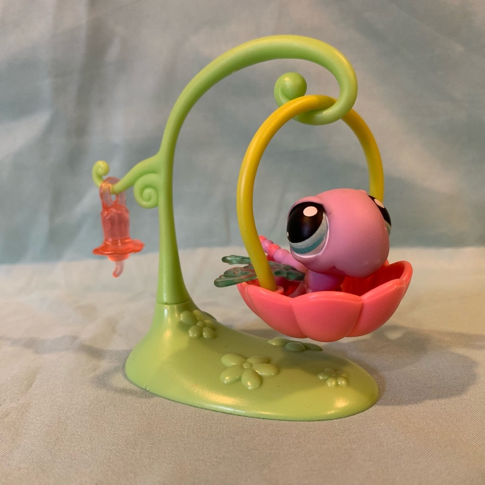 Littlest Pet Shop Dragonfly #316 Vintage Magnetic